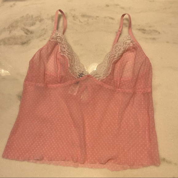 Pink mesh crop top - Picture 3 of 8